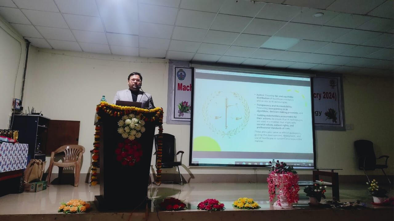 Resource Person — MiMiCRY 2024, Acharya Nagarjuna University